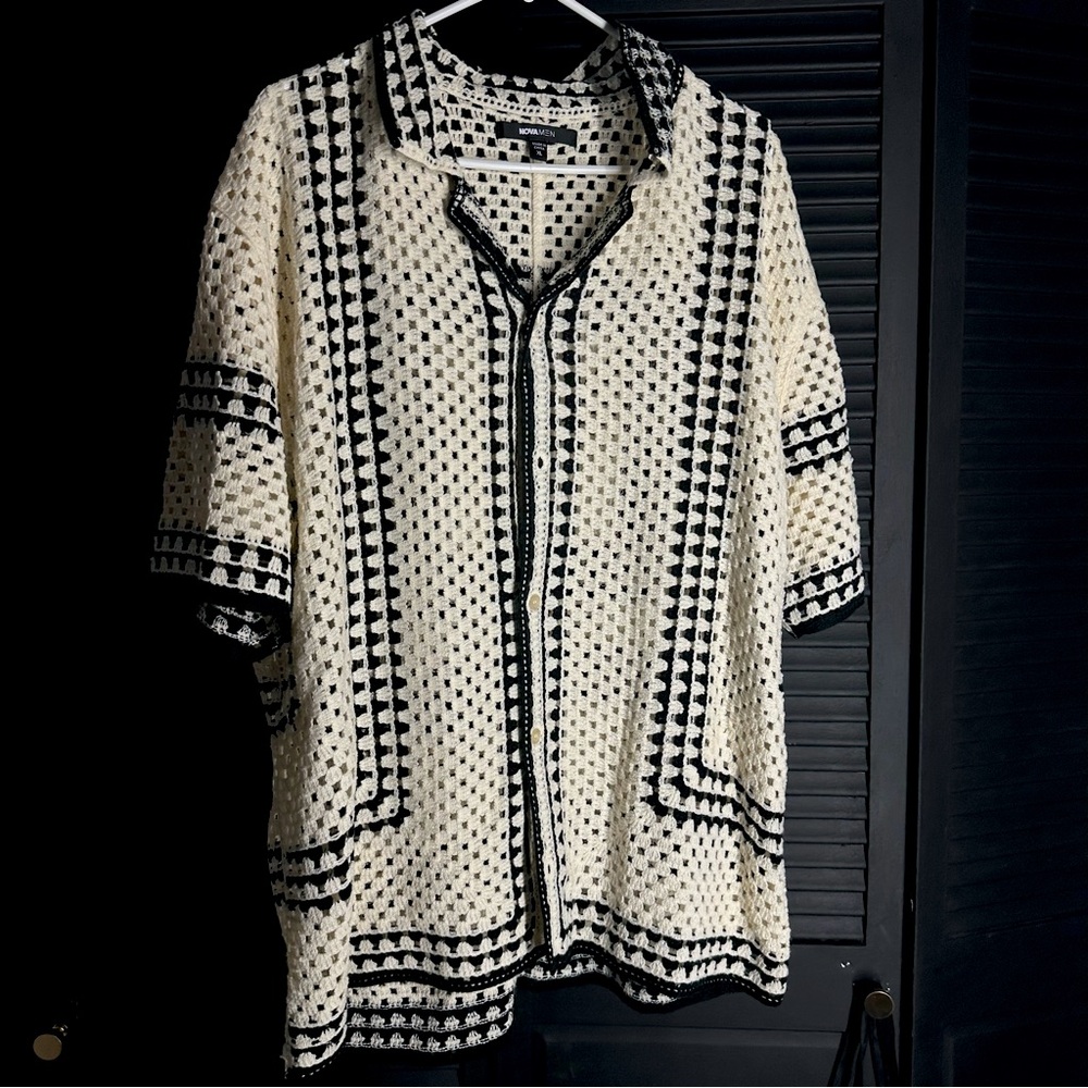 NovaMEN textured shirt